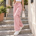 Zyrenvo™ Blush Wide-Leg Lounge Pants